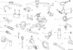 attrezzi di servizio dell'officina, motore