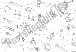 attrezzi di servizio dell'officina, motore