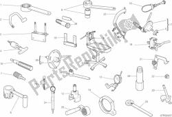 herramientas de servicio de taller, motor