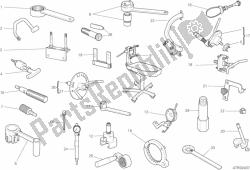 attrezzi di servizio dell'officina, motore