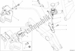 Rear brake system