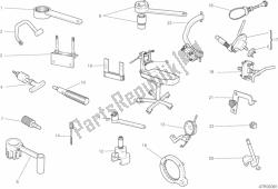 herramientas de servicio de taller, motor