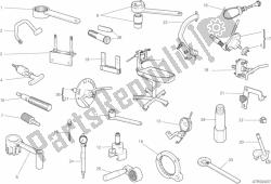 attrezzi di servizio dell'officina, motore