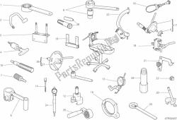 attrezzi di servizio dell'officina, motore