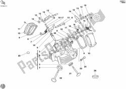 Vertical cylinder head