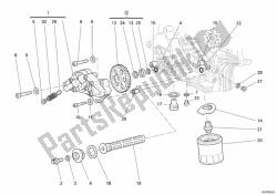 pompa dell'olio - filtro