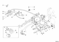 Rear brake system