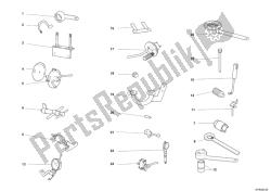 herramientas de servicio de taller, motor