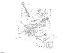 Horizontal cylinder head