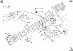 Rear brake system