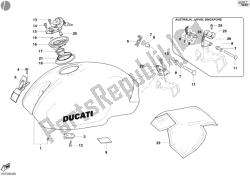 serbatoio del carburante scuro