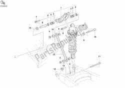 Rear shock absorber