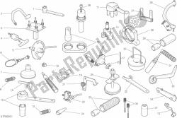 herramientas de servicio de taller, motor