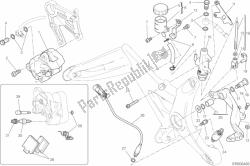 Rear brake system