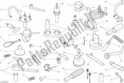 herramientas de servicio de taller, motor