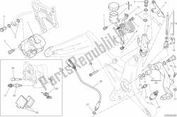 Rear brake system