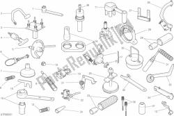 herramientas de servicio de taller, motor