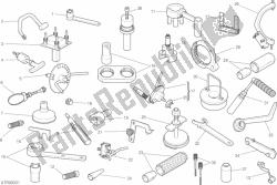 herramientas de servicio de taller, motor