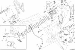 Rear brake system