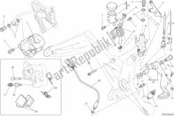 Rear brake system