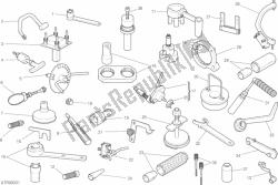 ferramentas de serviço de oficina, motor