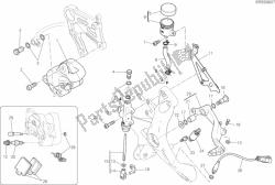 Rear brake system