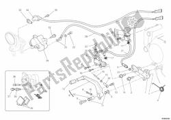 Rear brake system