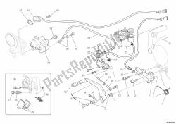 Rear brake system