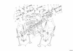 Vertical cylinder head