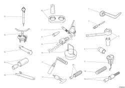 strumenti di servizio per officina, motore ii