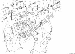 Vertical cylinder head