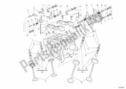 Vertical cylinder head