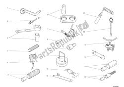 herramientas de servicio de taller, motor ii