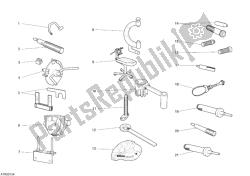 herramientas de servicio de taller, motor i