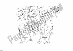 Vertical cylinder head