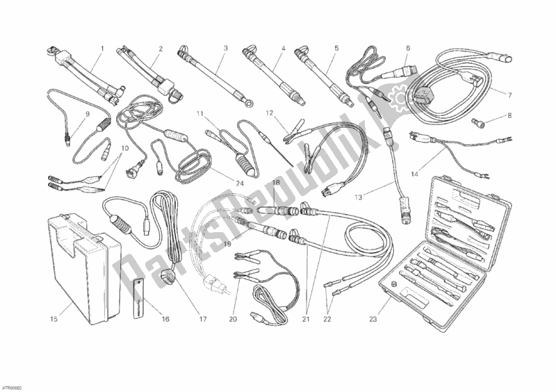Toutes les pièces pour le Instrument De Contrôle De Pression du Ducati Streetfighter 848 2012