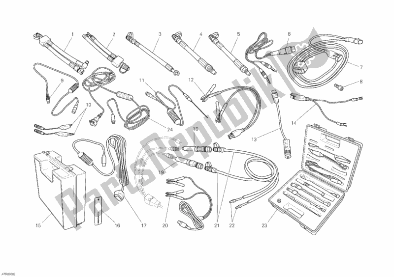 Todas las partes para Instrumento De Control De Presión de Ducati Streetfighter 848 2012