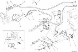 Rear brake system