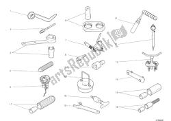 ferramentas de serviço de oficina, motor ii