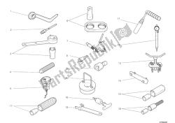 herramientas de servicio de taller, motor ii