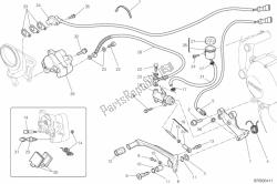 Rear brake system