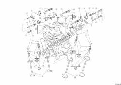 Vertical cylinder head