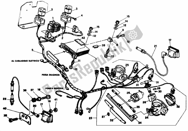 Todas las partes para Unidad De Control Del Motor de Ducati Superbike 851 1991
