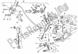 Rear brake system