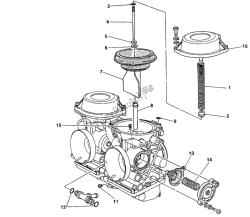 carburateur reserveonderdelen