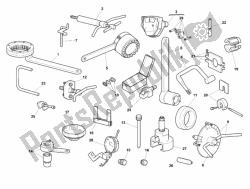 strumenti di servizio di officina