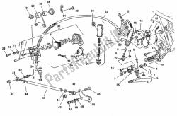 Rear brake system