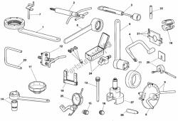 strumenti di servizio di officina