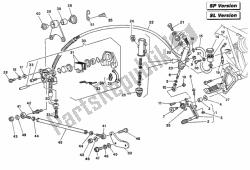 sistema de freno trasero ht, sl, sp