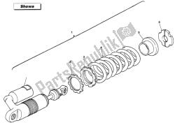 Rear Shock Absorber Showa